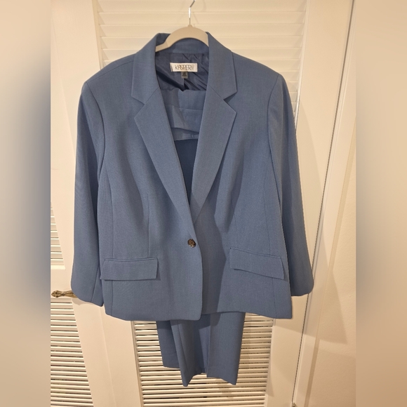 Kasper Women's Blue Suit Pants - Picture 1 of 3